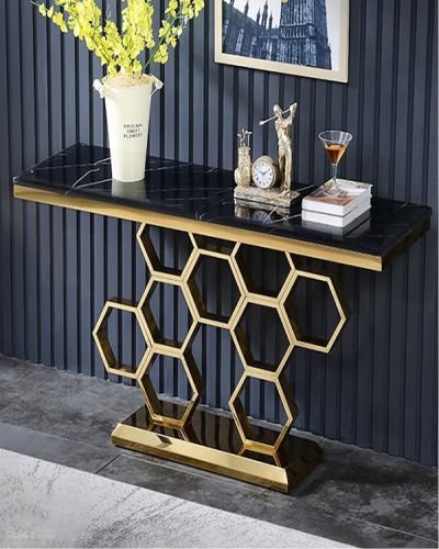 Laser-Cut Console Table