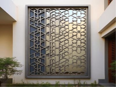 Laser-Cut Grill & Partitions, reference design 012