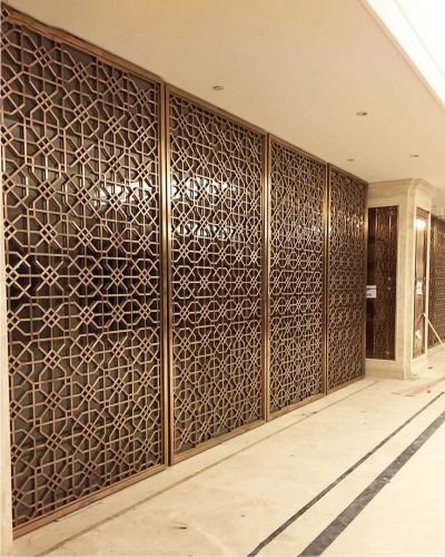 Laser-Cut Grill & Partitions, reference design 021