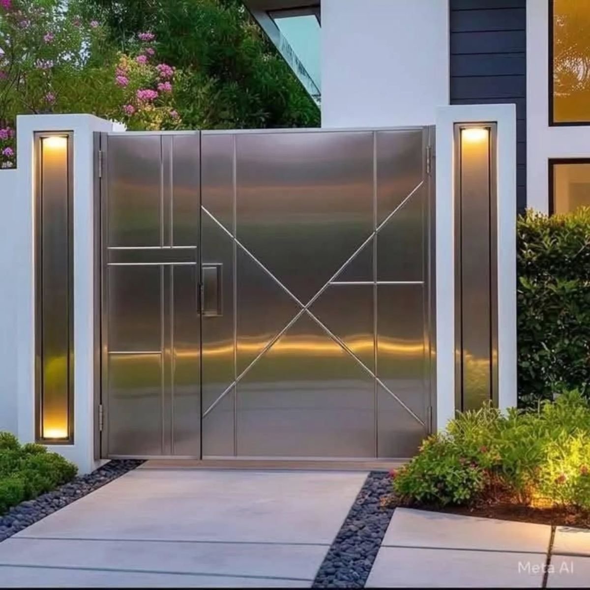 Stainless Steel Gates, reference design 010
