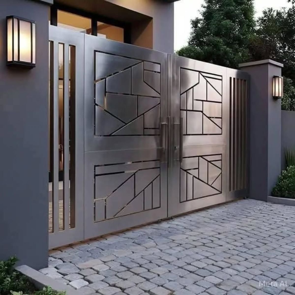 Stainless Steel Gates, reference design 008