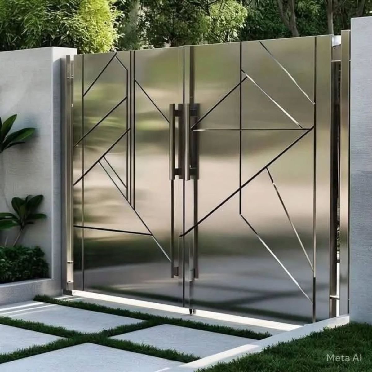 Stainless Steel Gates, reference design 009