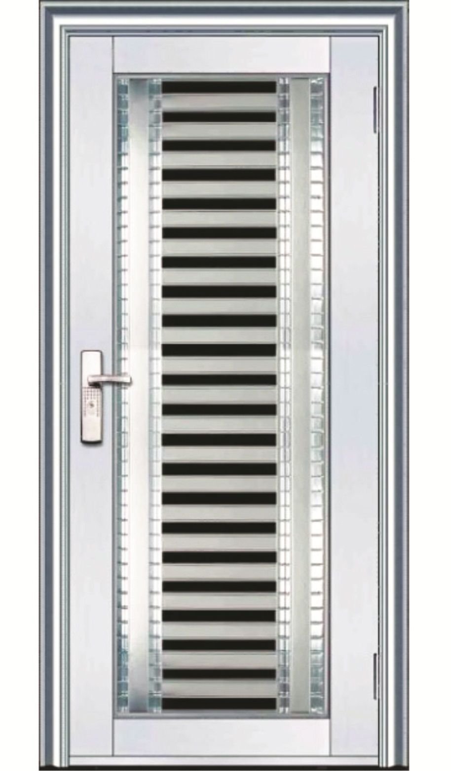Stainless Steel Doors, reference design 018