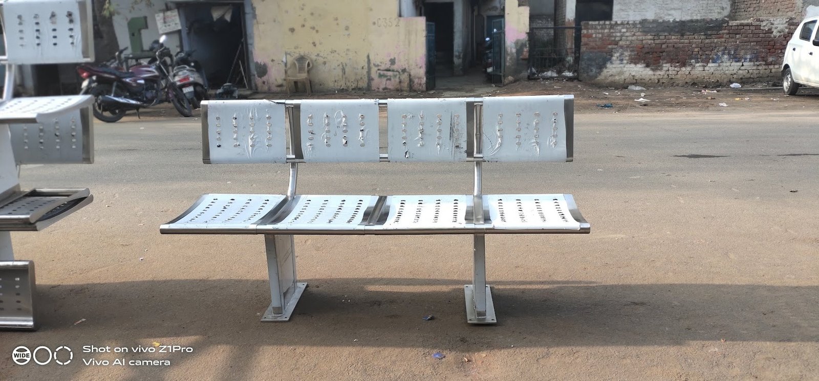 Stainless Steel Bench, reference design 012