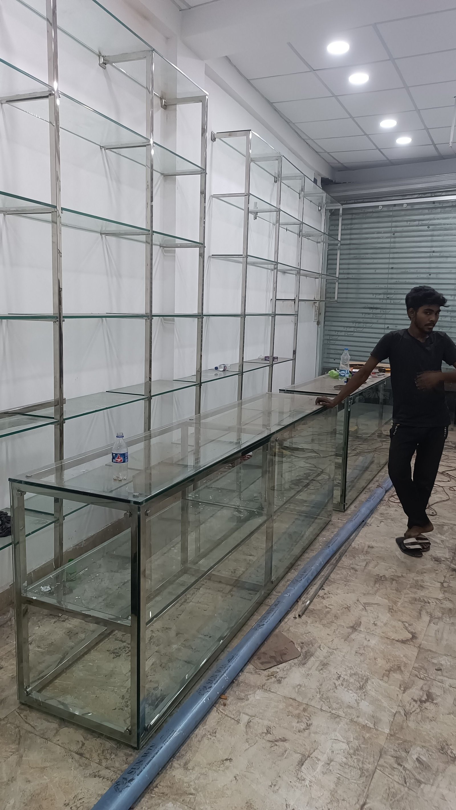 Stainless Steel Shelves, reference design 014